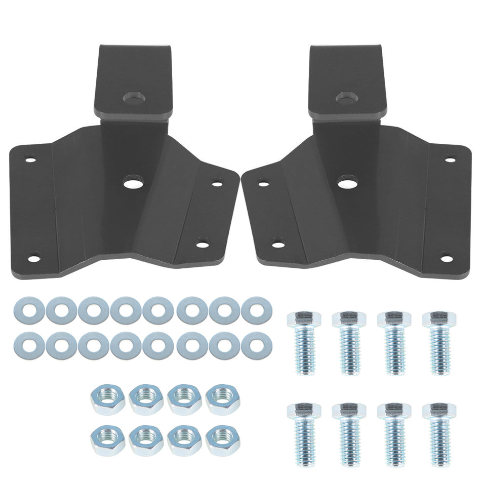 Labwork Rear Axle Drop Hanger 2"Lowering Kit 99-06 For GMC Sierra Silverado 1500