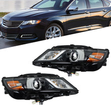 Load image into Gallery viewer, Pair LH+RH Headlights Assembly HID/Xenon For 2015-2020 Chevy Impala Headlamps