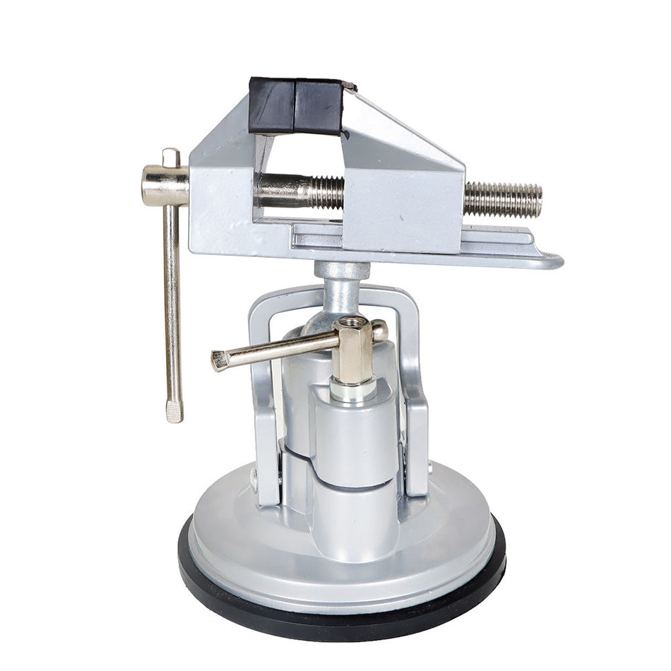 3.15 inches Vacuum Base Vise,Can be rotated 360-Degree