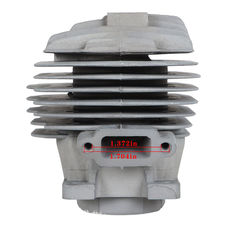 44.7mm 11410201200 Cylinder Piston Gasket Kit For MS261 Chainsaw Parts Oil Seal