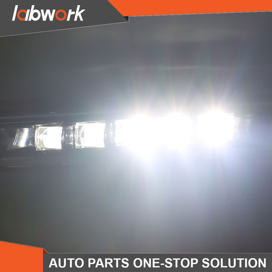 Labwork Fog Lights For 2020-2022 Honda CRV CR-V LED Front Bumper Lamps w/Wiring