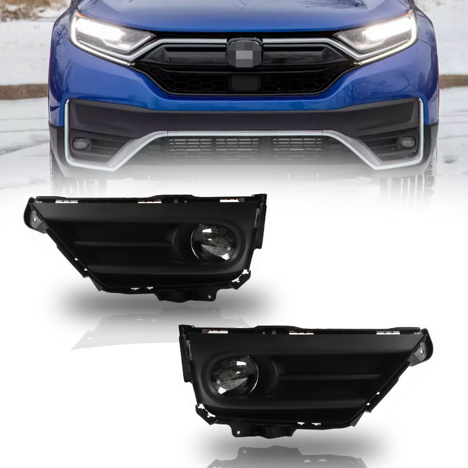 Labwork Left+Right Fog Lights For 2020-2022 Honda CRV LED Bumper Lamps w/ Switch