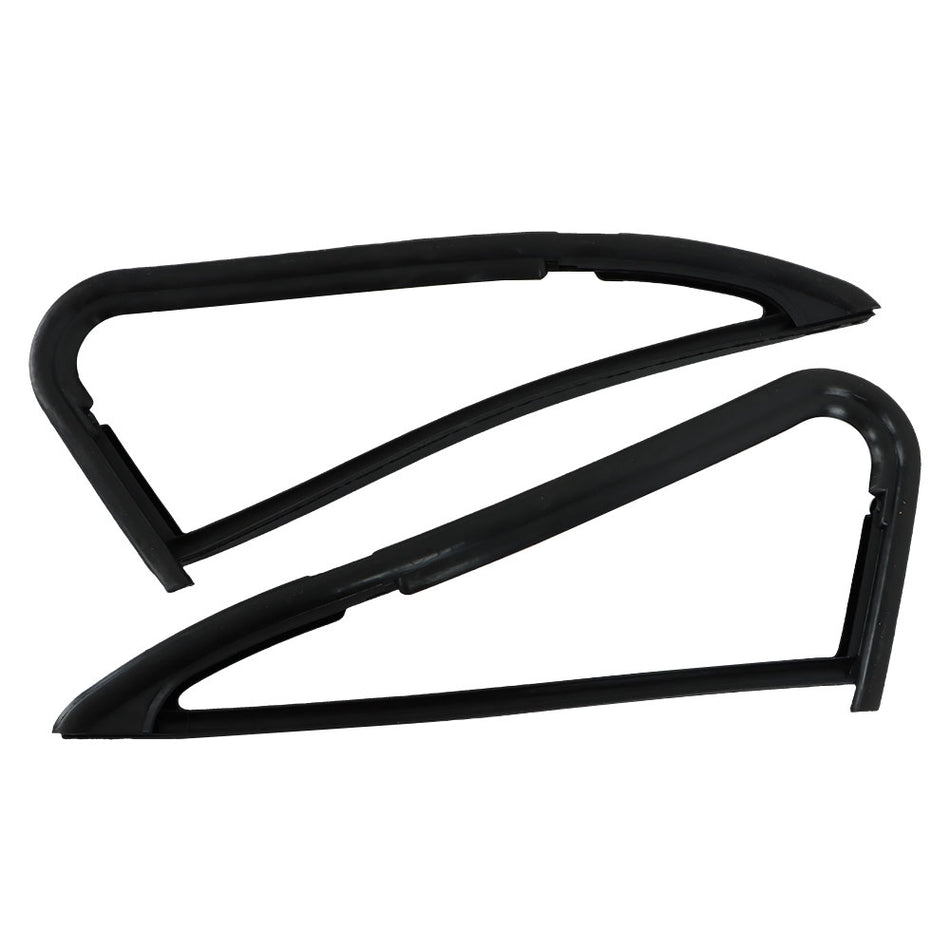 Labwork Front Vent Glass Window Weatherstrip Seals For Chevy Blazer 2pcs 1981-91