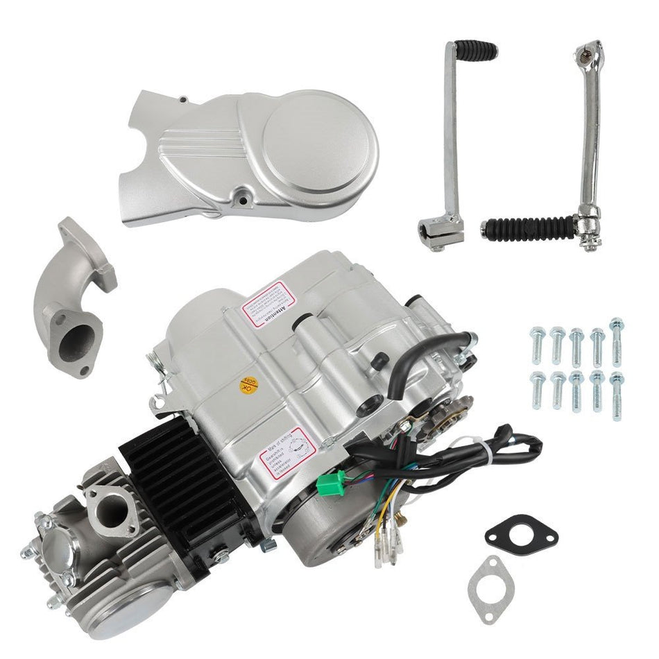 Motorcycle 125cc 4-stroke Manual Clutch 4UP Engine Motor Dirt Pit Bike New