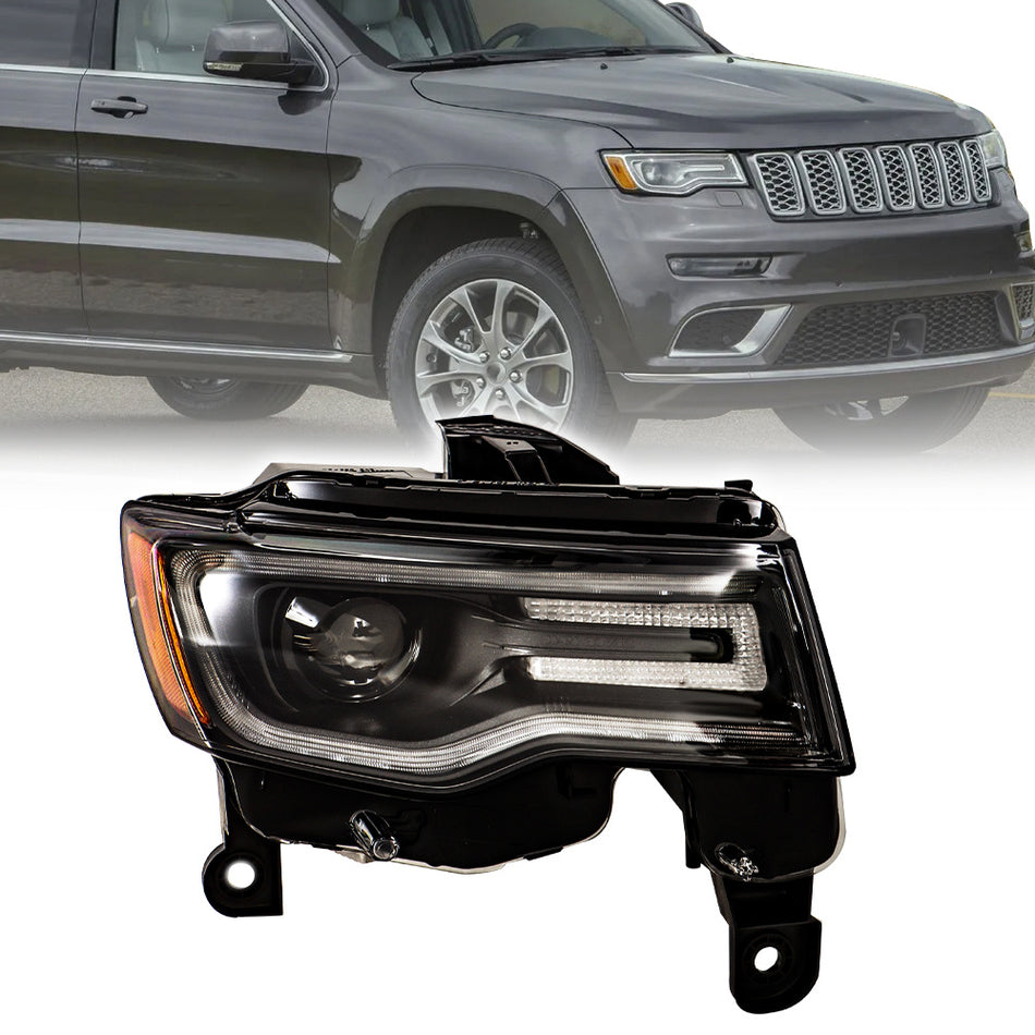 Labwork Passenger Right Side Headlight Assembly For 2019-2021 Grand Cherokee HID
