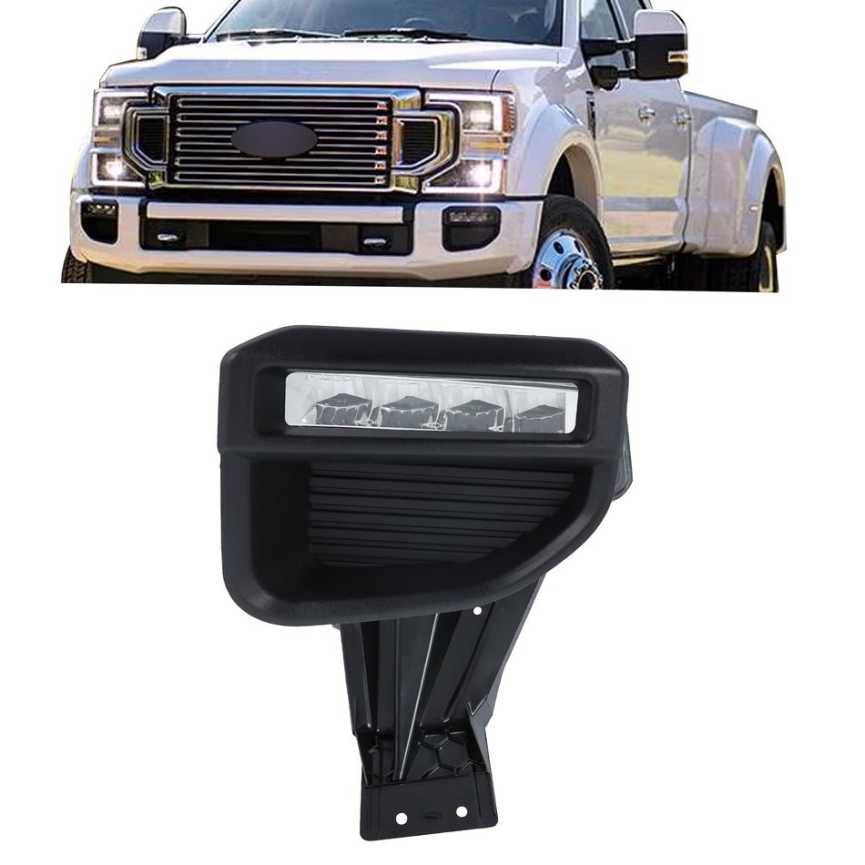 Front LED Fog Light Lamp Left Side For 2020-2022 Ford F250 F350 F450 Super Duty