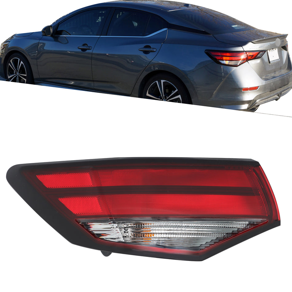 Labwork Outer Driver Left Tail Light Assembly Lamp For 2021-2023 Nissan Sentra