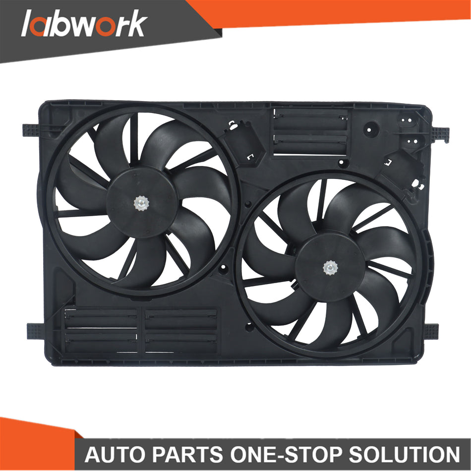 Labwork Radiator Cooling Fan Assembly 2017-18 For Ford Escape For Lincoln MKC