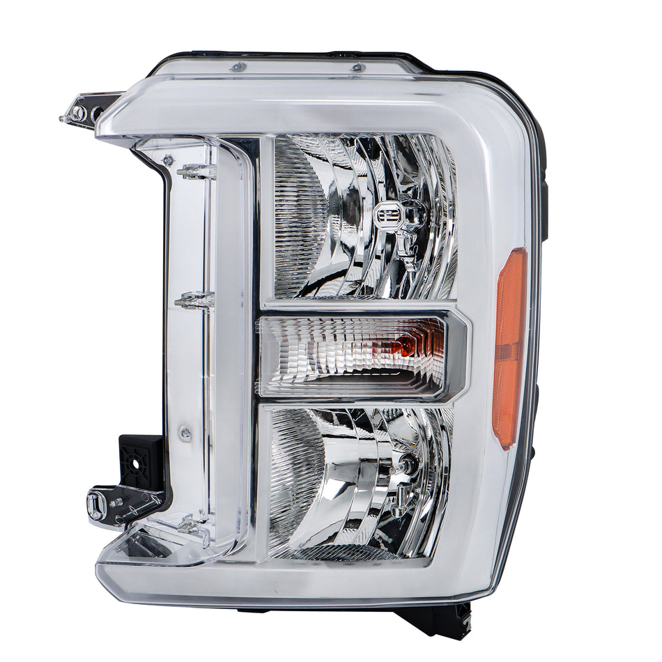 Labwork Left Halogen Headlights For Ford F250 F350 2023-2024 SuperDuty Chrome
