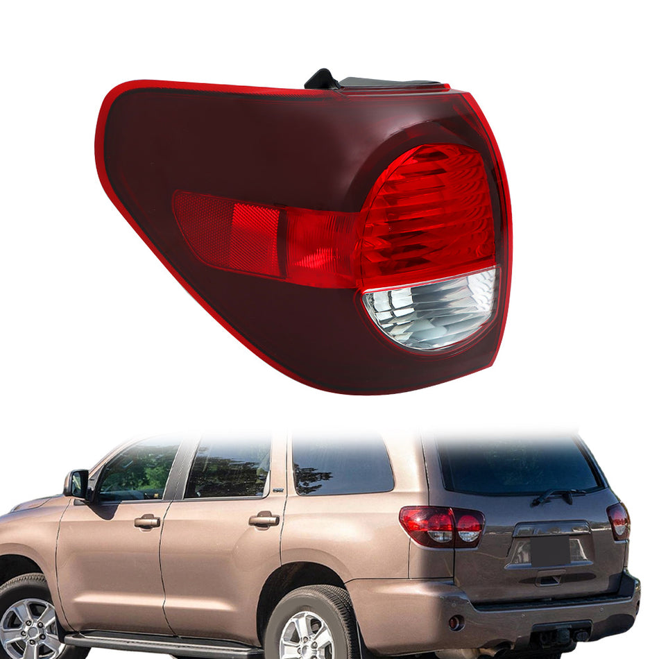 Labwork Outer Driver Left Side Tail Light For 2018 2019 2020 2021 Toyota Sequoia