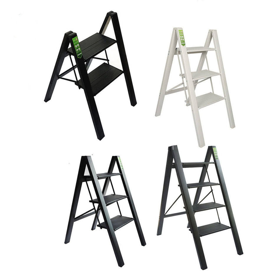 labwork Lightweight Ladder Portable Folding Step Stool with Wide Anti-Slip Pedal
