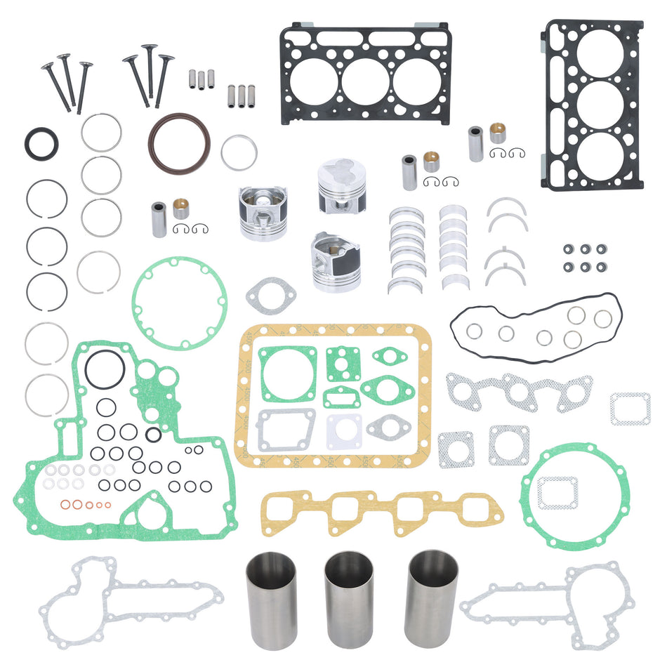 D1503 Overhaul Rebuild Kit For Kubota D1503 Engine Tractor L2900 Loader R420
