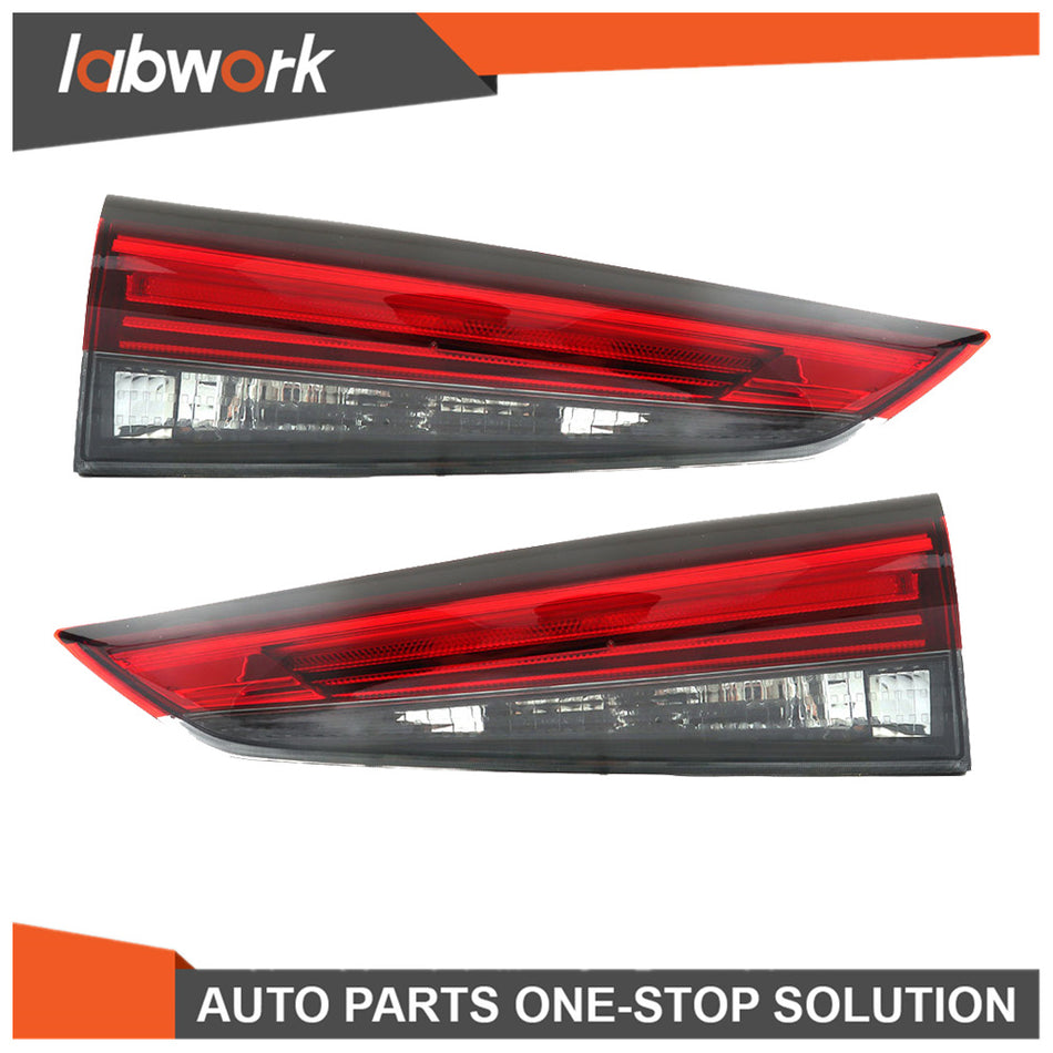 Labwork Inner Tail Light For 2020-2022 Toyota Highlander LED Left+Right Side Red