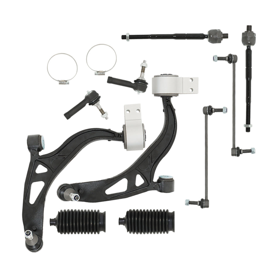 Labwork Front Lower Control Arm Ball Joints Sway Bars For 2011-17 Ford Explorer