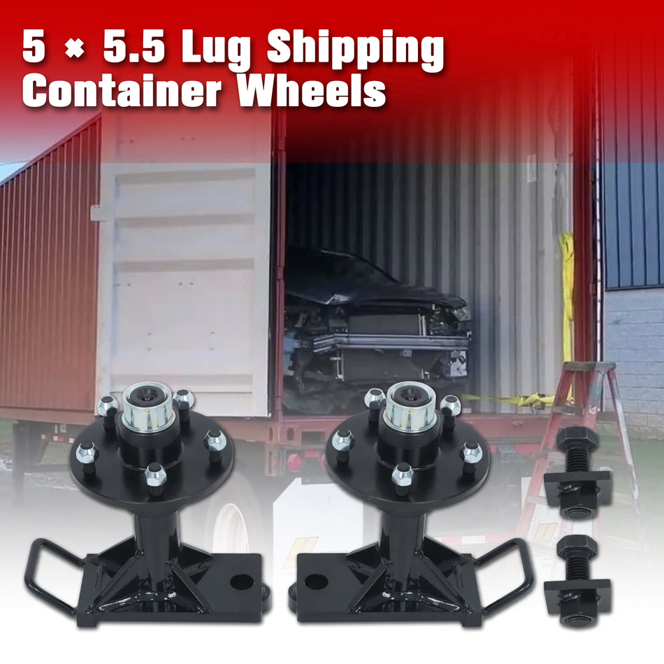 Labwork 5ears × 5.5 Container Hub Bearing Seat W/Circular Spindle W/Dust Cover