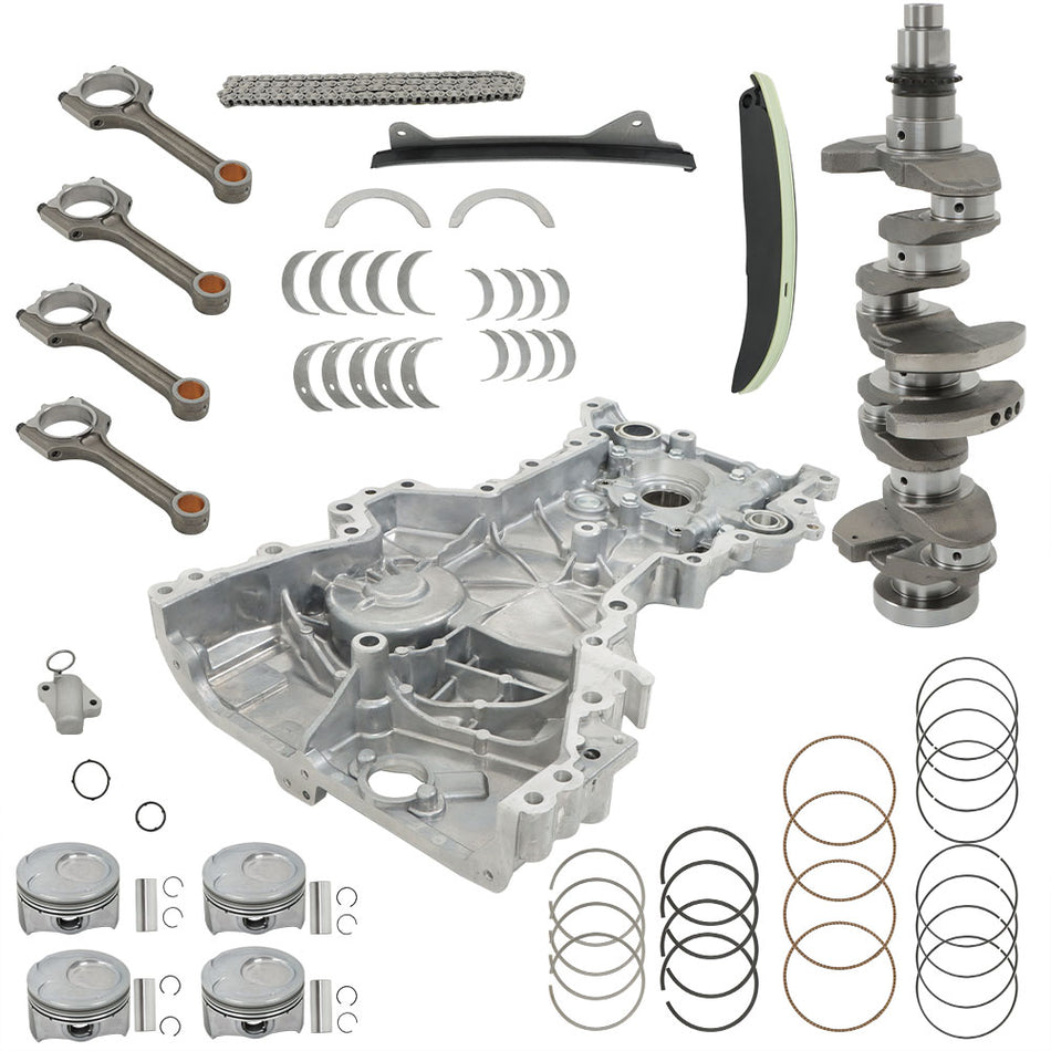 Labwork Crankshaft Con Rods Timing Kit For Kia Forte 2017-2020 2.0L 1999CC
