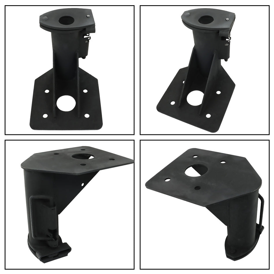 Labwork To Goose Neck Ball Adapter with 7 3/4" Forward Offset 12" Fifth Wheel RV