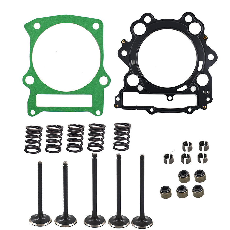 CYLINDER INTAKE EXHAUST VALVES Fits for YAMAHA RAPTOR 660R YFM660R 4X4 2001-2005