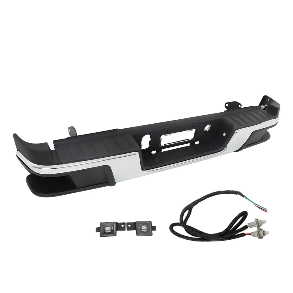 Labwork Rear Step Bumper Assembly For 2015-21 2022 GMC Canyon Chevrolet Colorado