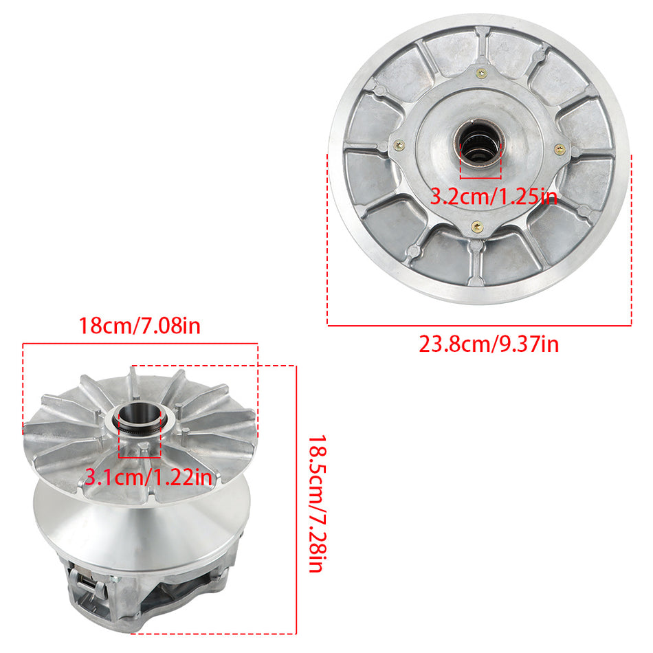 For Polaris RZR 1000 XP & S 2016+ New Primary & Secondary Driven Clutch + Puller