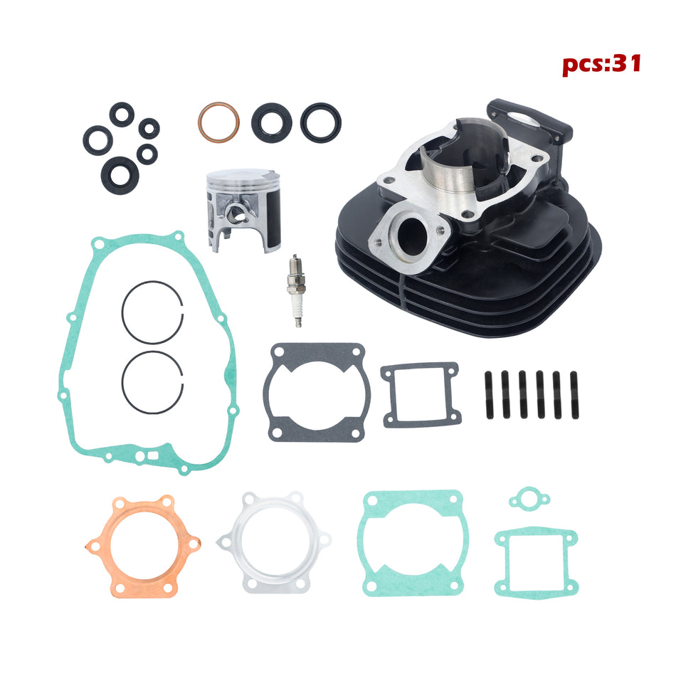 For Yamaha Blaster 200 1987-2006 Cylinder Piston gasket Seal Kit 66mm ATV