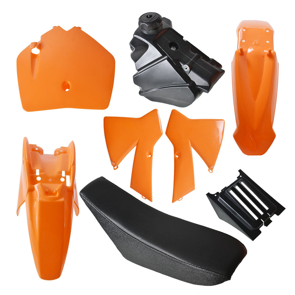 For Mini Adventure Senior SX Junior SR JRPlastic Body Kit Fender Tank Seat NEW