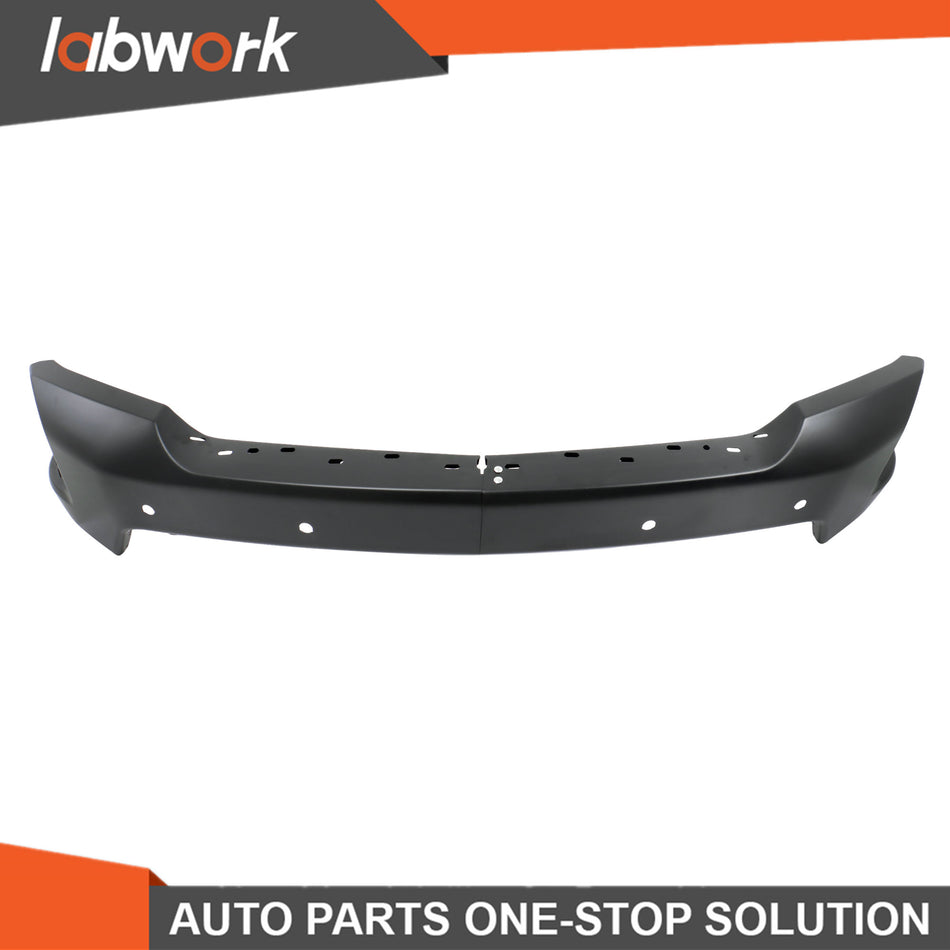 Labwork Steel Blk Front Bumper For Chevy Silverado 1500 2019-22 W/ Sensor Holes