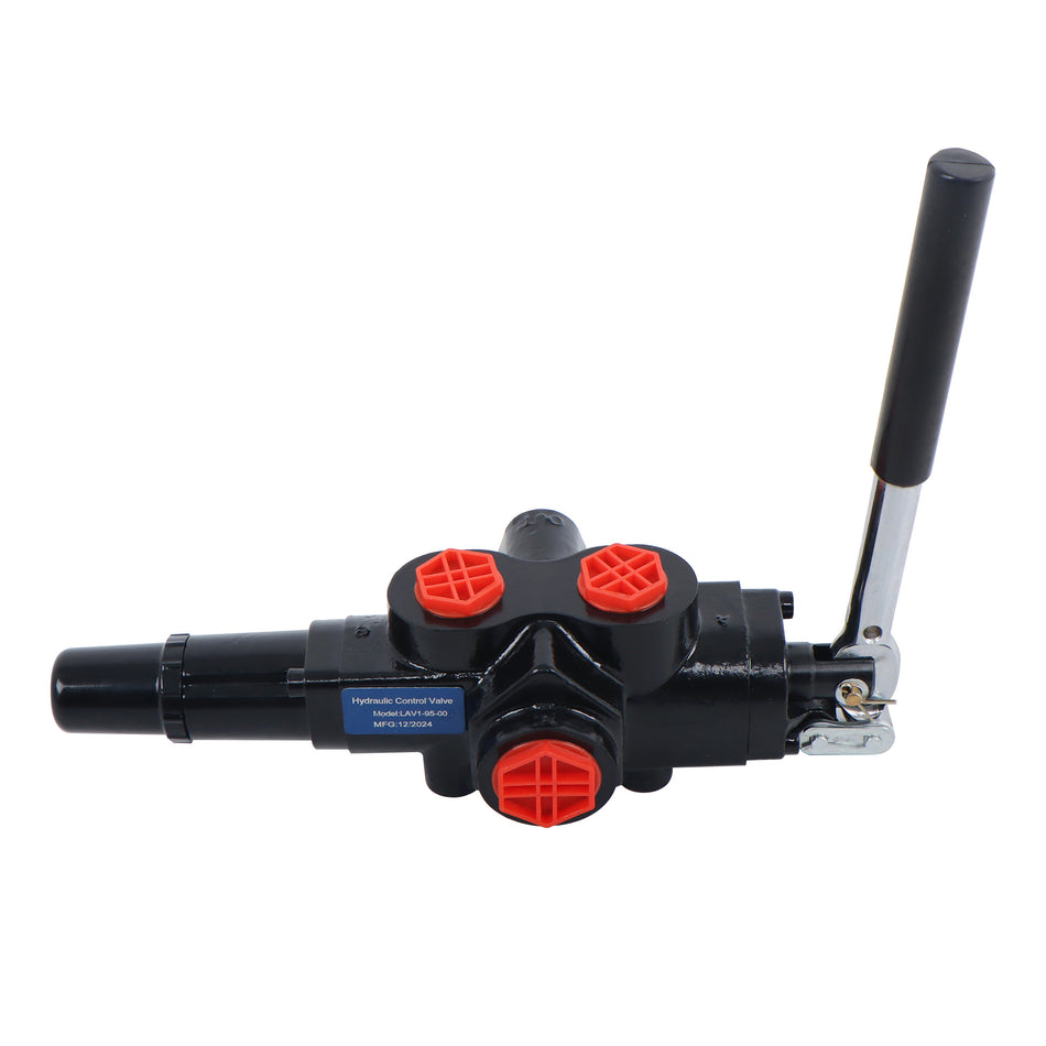 Hydraulic Log Splitter Valve NPT AB1/2” 3500PSI Adjustable Deten 25GPM