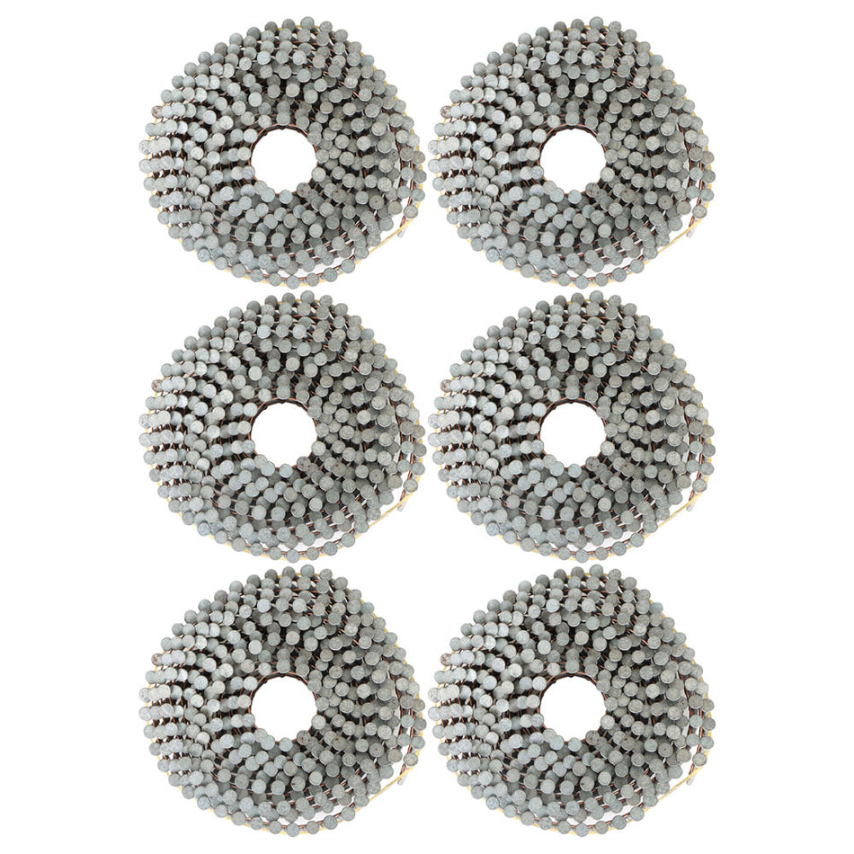 3600 Pcs 1-1/4Inch x 0.092Inch Full Round Head Siding Nails Collated Wire Coils