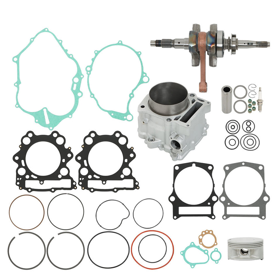 For YAMAHA GRIZZLY/RHINO 660 ENGINE REBUILD CRANKSHAFT CYLINDER PISTON 2002-2008