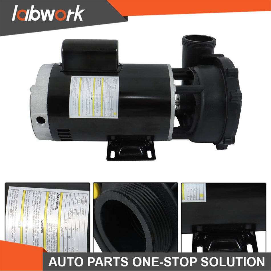 Labwork 1-4 HP Dual-Speed Swimming Hot Tub & Spa Pump For 3711621-1D 56Y Frame