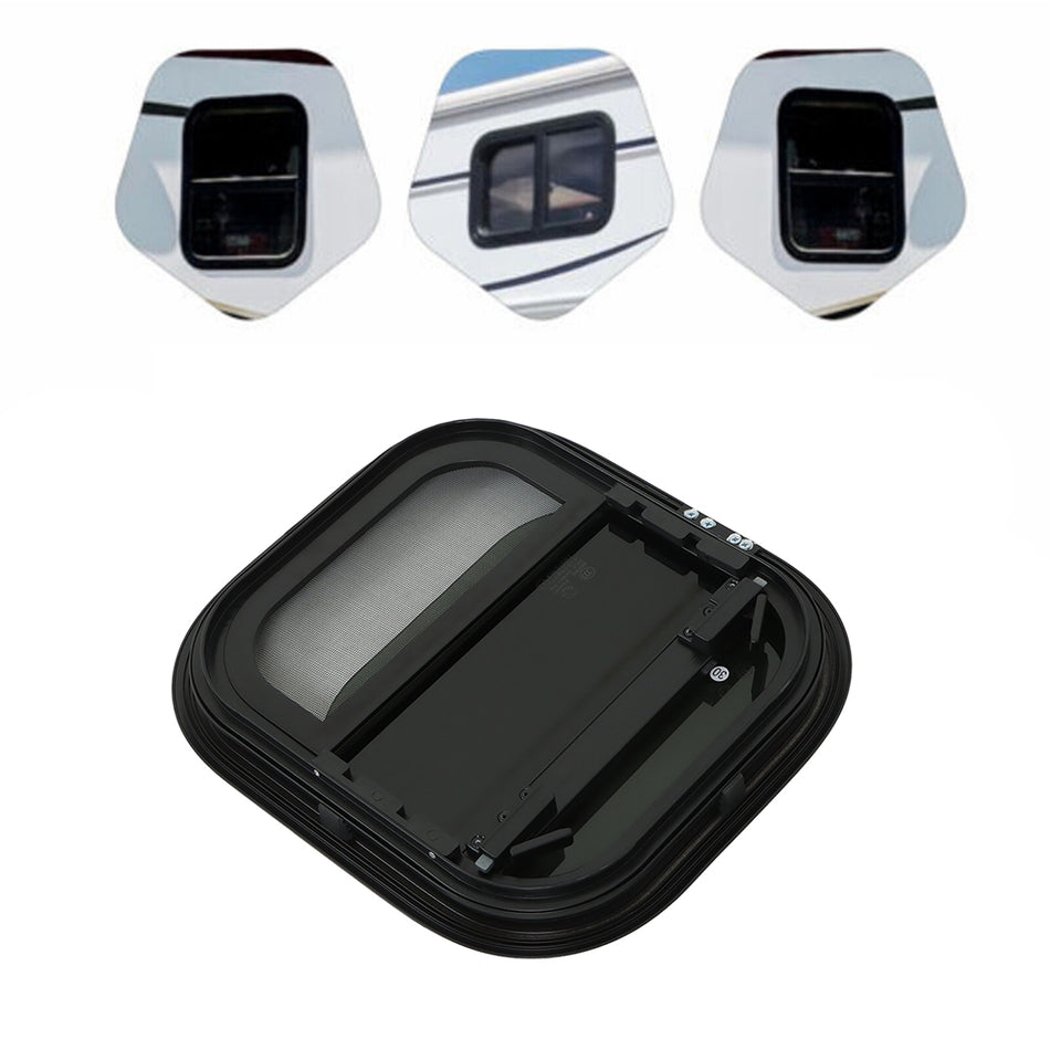 Labwork 14"W x 16"H RV Window Vertical Slide For RVs Camper W/ DOT