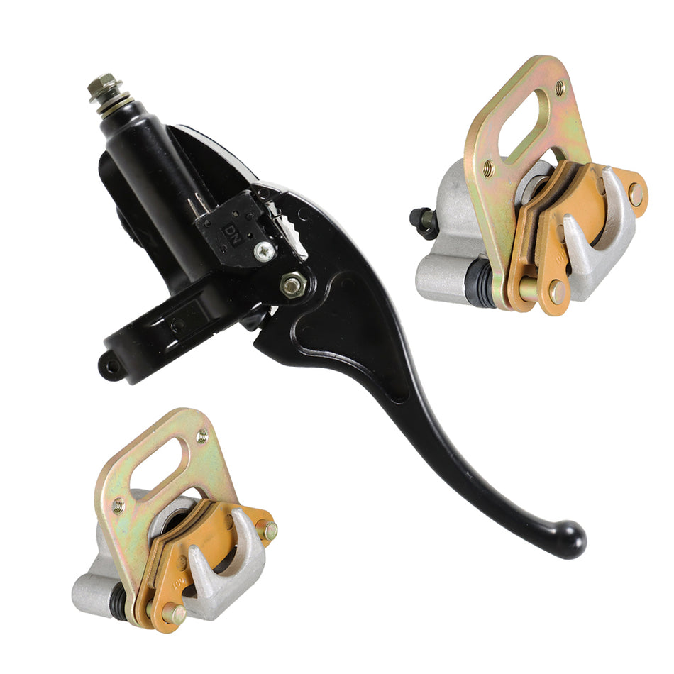 For 1997 Polaris Sportsman 500 4X4 Front Brake Calipers & Brake Master Cylinder