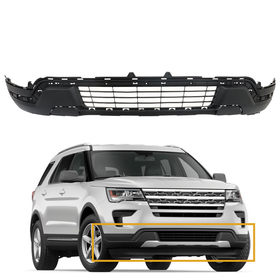 Labwork Front Bumper Cover Fascia For Ford Explorer 18-19 Limited Or Platinum