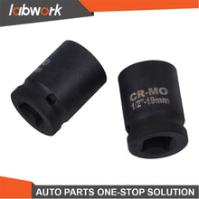 Load image into Gallery viewer, 1/2" Inch Deep Impact Socket Set Drive 8-32mm Metric Garage Sae With Case 35pcs