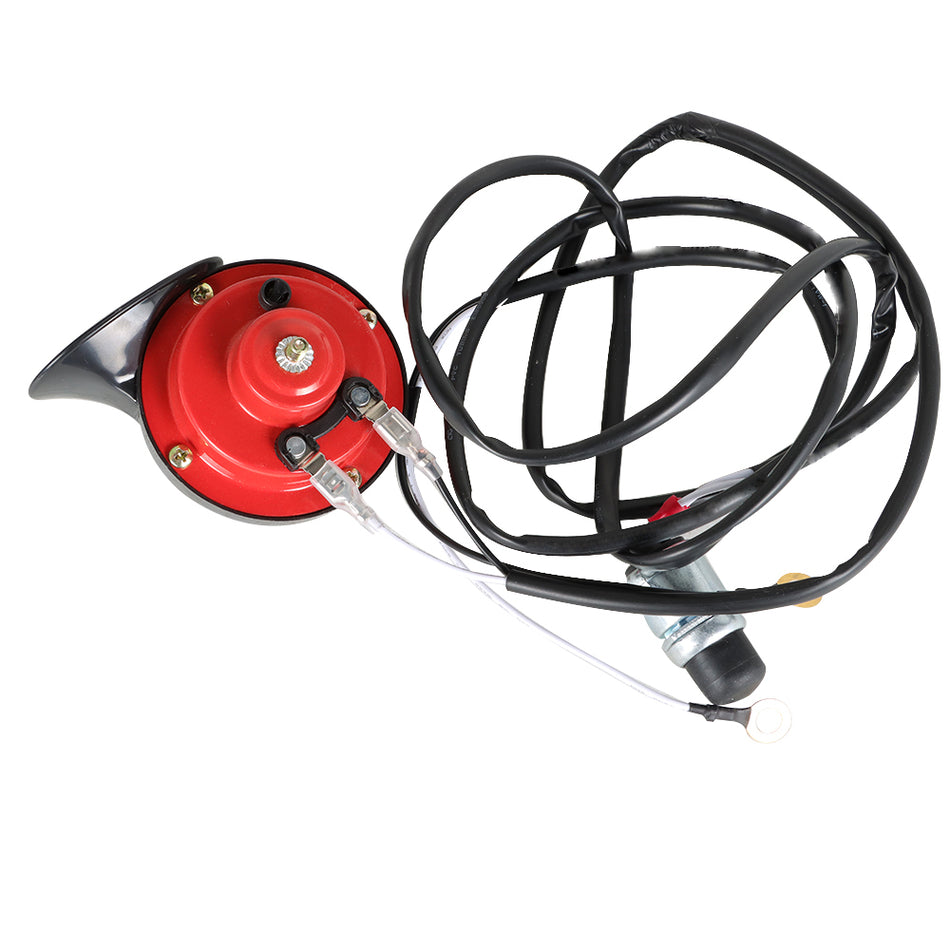 12 Volt Golf Cart Electric Horn Kit for EZGO, Club Car, Yamaha Universal