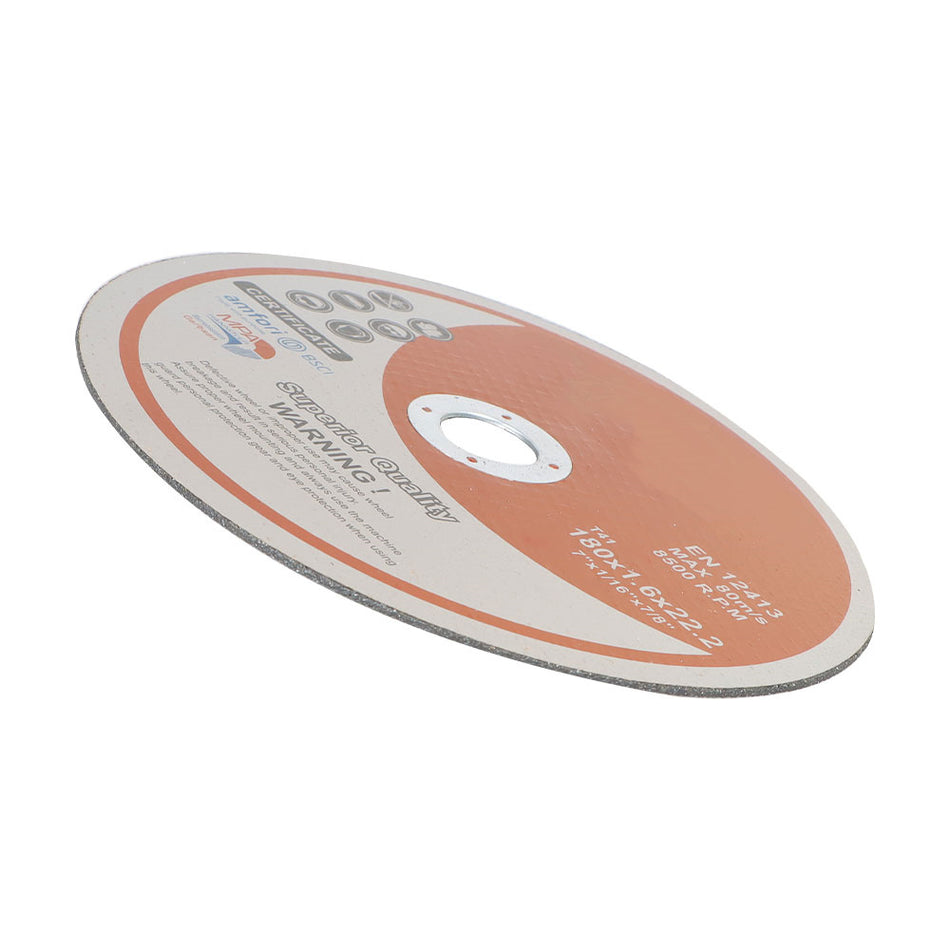 100 Pcs 7Inx1/16Inx7/8In Cut-off Wheel - Metal & Stainless Steel Cutting Discs