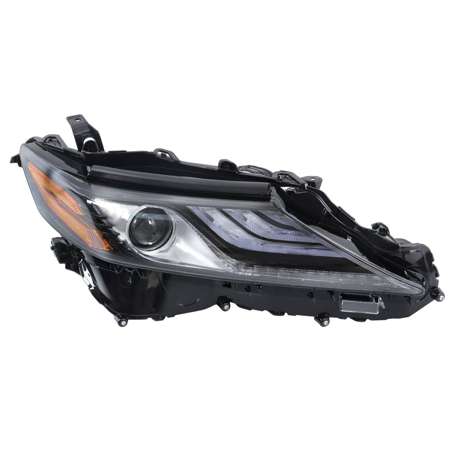 Labwork Right Side Headlight For 2021 2022 Toyota Camry XSE XLE Full LED Black