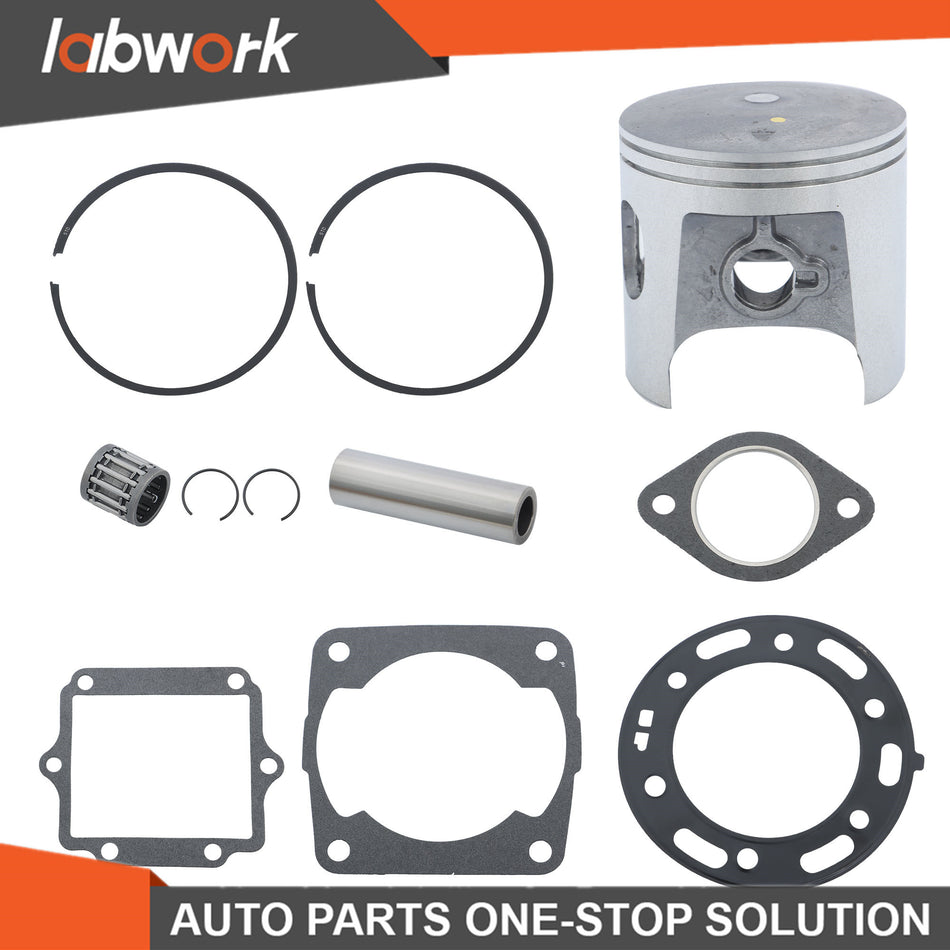 Labwork Standard Bore Top End Repair piston Kit For Polaris 400 2-Stroke 83mm