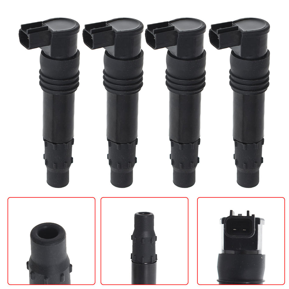 4-Pack Ignition Coil For Suzuki GSX-R1000 GSXR 1000 GSXR1000 (2001-2008) US