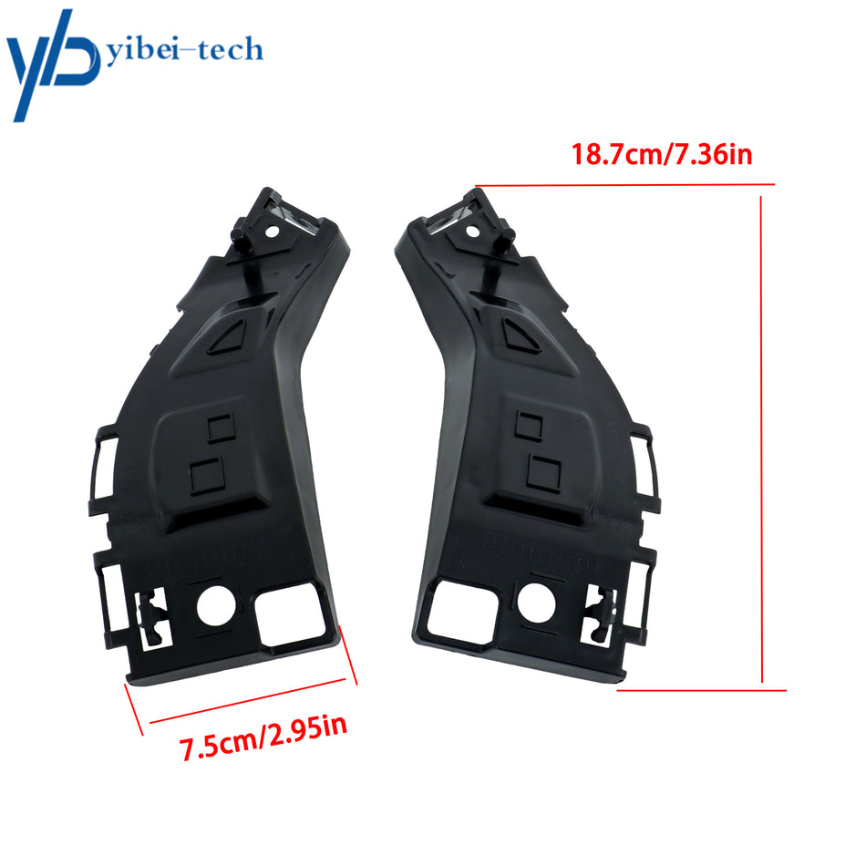 Two-piece Set LH+RH Side Front Bumper Cover Support Rail For Ford Flex 2009-2019