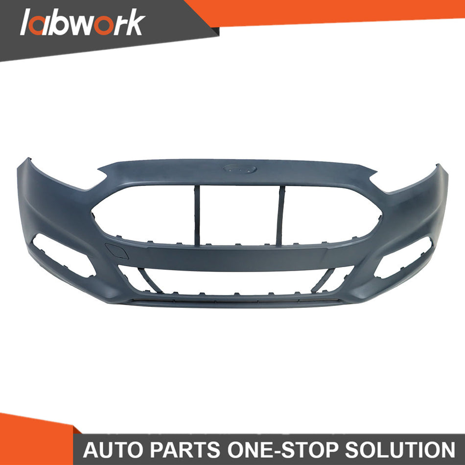 Labwork Front Upper and Lower Grille ＆ Bumper Cover For 2013-2016 Ford Fusion