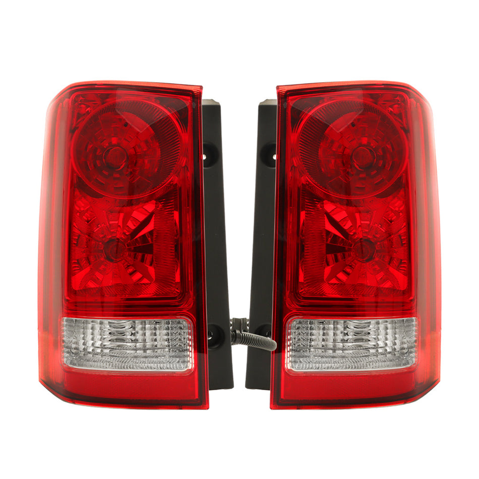 Labwork Rear Left+Right Side Tail Light Fit For 2009-2015 Honda Pilot Clear Lens