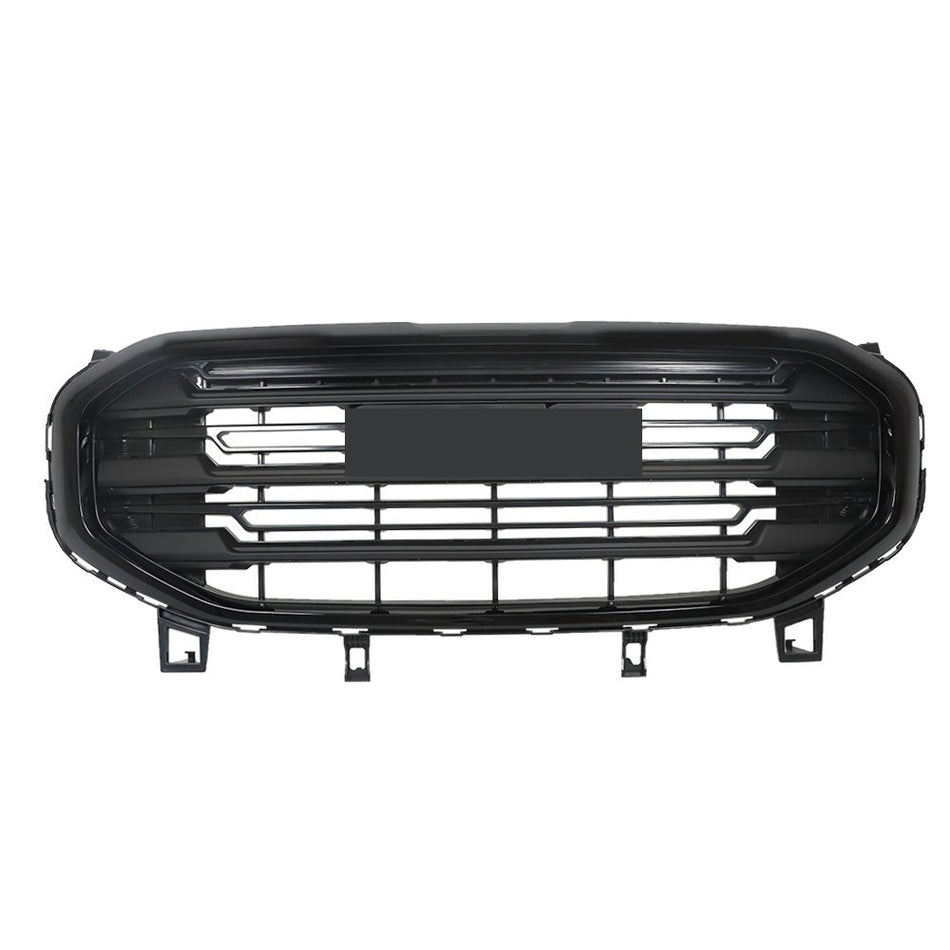 Labwork Front Upper Grille For GMC Terrain 2018-2020 2021 Glossy Black Plastic