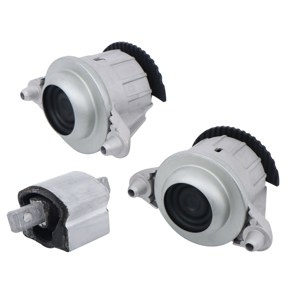 Labwork Engine Motor & Trans Mount 3Pcs For Mercedes-Benz C300 C350 E350 A4017