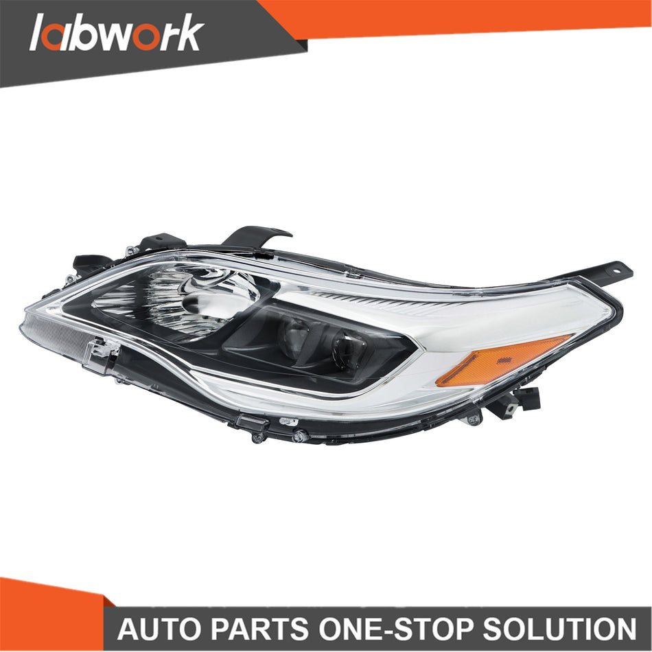 Labwork Headlights For Toyota Avalon 2013-2015 Halogen Projector Driver Left