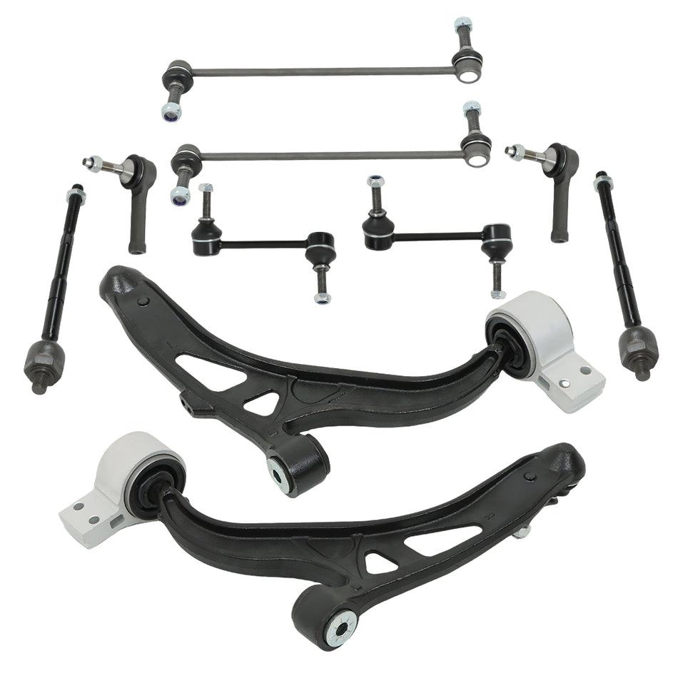 Labwork Front Lower Control Arm Sway Bar Tie Rod For Ford Explorer 2011-2017 10X