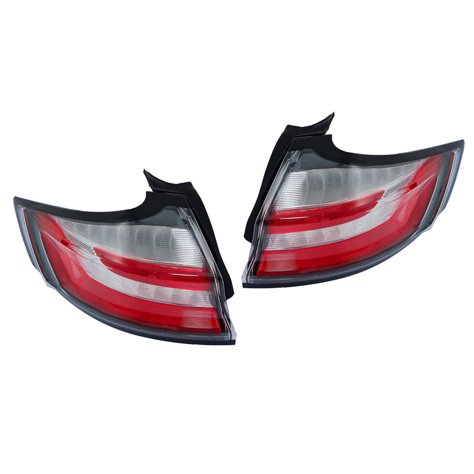 Left&Right Side For 2019-2023 Ford Edge ST/ST-Line/Titanium Outer LED Tail Light