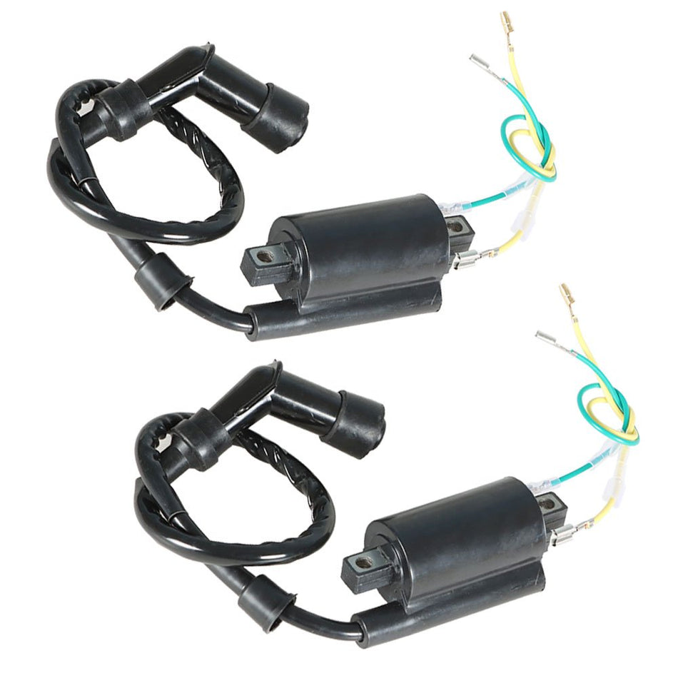2PCS Ignition Coils 12V For Honda CB350 CL350 SL350 CL450 CB450 CB500 1965-1975