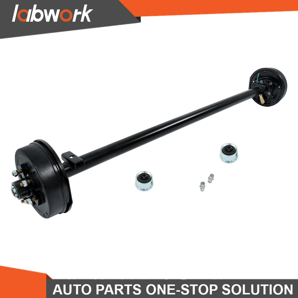 Labwork 3500 lb Electric Brake 5 Lug-4.5" 73" Hub Face 58" Spring Center